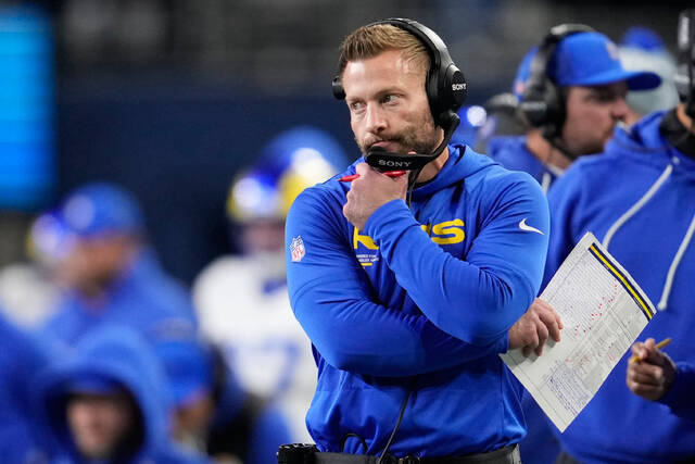 Rams’ Sean McVay, Matthew Stafford lament missed opportunities as they fall short of Super Bowl
