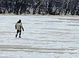 Man who led police on hours-long chase up frozen Allegheny River remains jailed