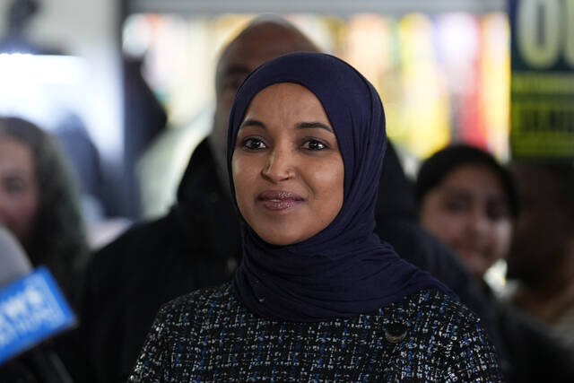 Justice Department charges man who squirted vinegar on Rep. Ilhan Omar