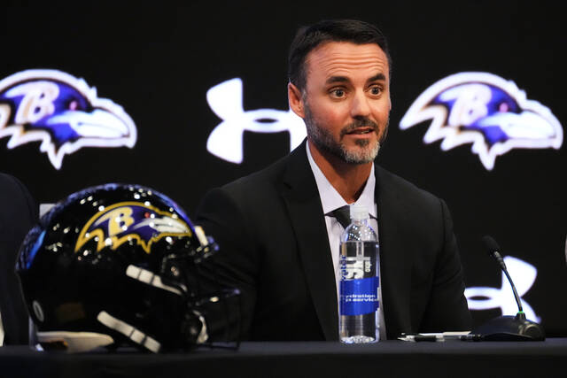 Ravens general manager Eric DeCosta on new coach Jesse Minter: ‘He just blew us away’