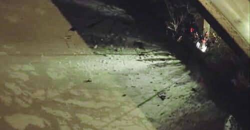 1 person taken to hospital after car goes into Monongahela River