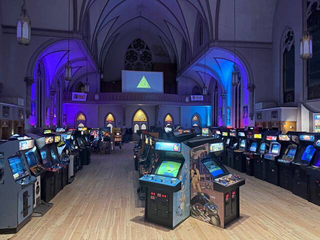 Classic arcade gallery opens in former Duquesne church