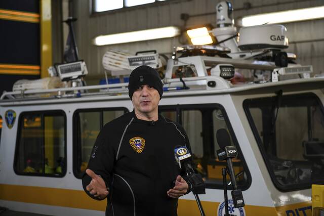 Police say SUV in fatal Monongahela River wreck plunged 120 feet into water