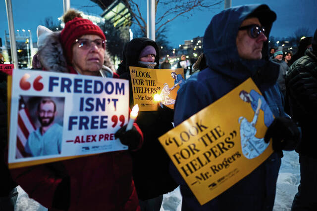 Healthcare workers gather in Pittsburgh to honor Alex Pretti, call for end to ICE brutality