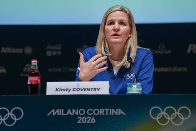 IOC president Kirsty Coventry says ICE and Epstein files are ‘sad’ distractions from Winter Olympics