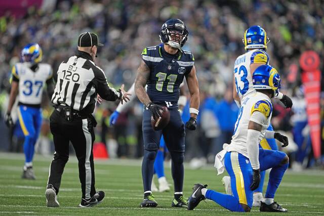 Column: Super Bowl LX next stop for Seahawks star Jaxon Smith-Njigba’s magic show