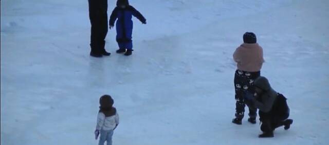 ‘A little scary’ and a lot dangerous: People reminded to stay off frozen rivers