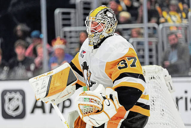 Penguins goaltender Arturs Silovs scheduled to start against Senators