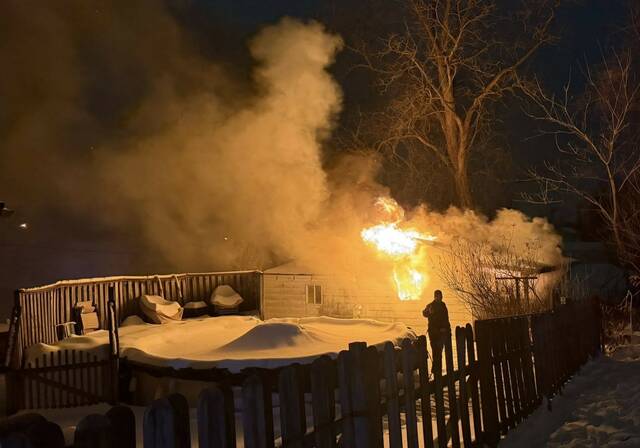Fire guts Springdale Township home