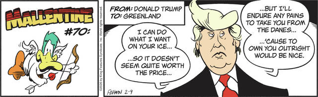 Mallard Fillmore cartoons for the week of Feb. 9