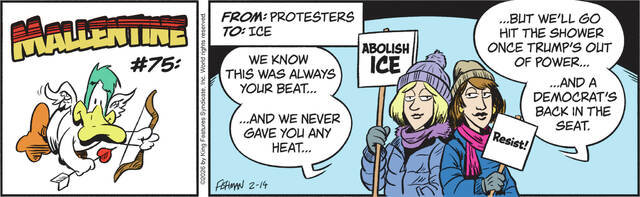 Mallard Fillmore cartoons for the week of Feb. 9