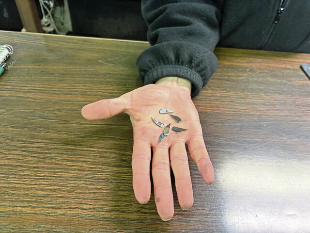 Harrison police still trying to resolve mystery of metal shards on roadways