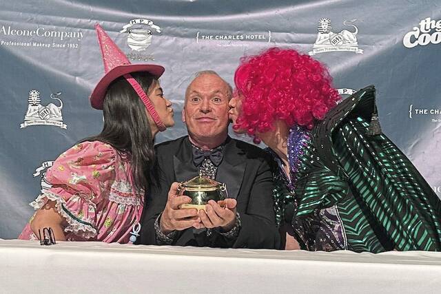 Actor Michael Keaton honored as Man of the Year by Harvard’s Hasty Pudding theater group
