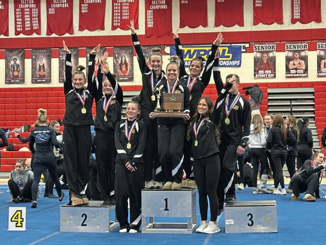 Oakland Catholic gymnast wins WPIAL all-around crown; Thomas Jefferson takes 2nd straight team title