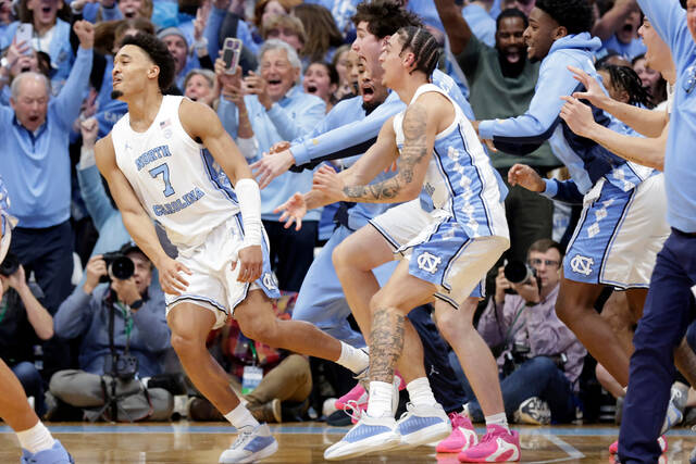 Seth Trimble hits late 3 to lift No. 14 UNC past No. 4 Duke in stunning finish