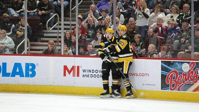 Minor league report: Avery Hayes’ hat trick leads Penguins to overtime win