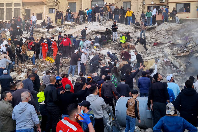 Death toll in Lebanon building collapse rises to 15