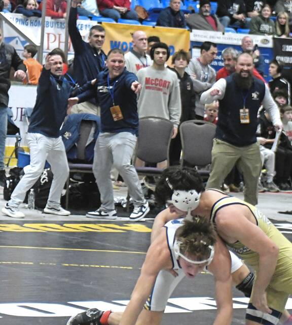 High school wrestling notebook: PIAA team finals brought surprises