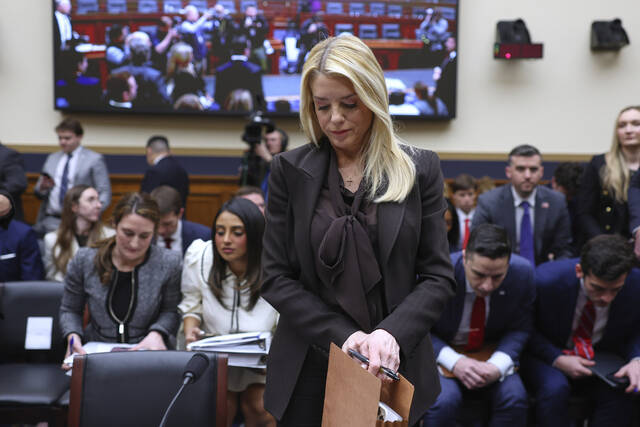 Pam Bondi clashes with Democrats as she struggles to turn the page on Epstein files furor