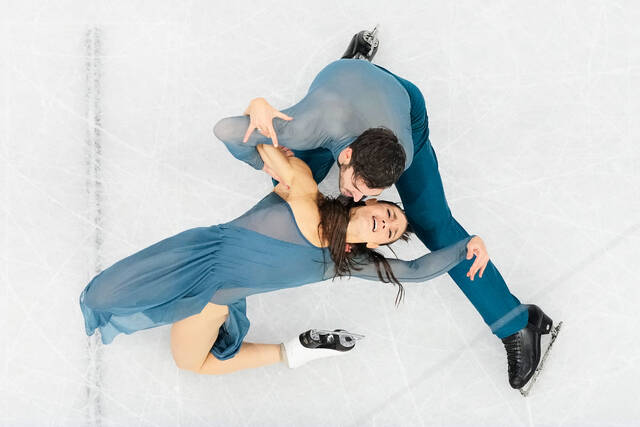 French duo beats U.S. stars Madison Chock and Evan Bates for Olympic ice dance gold