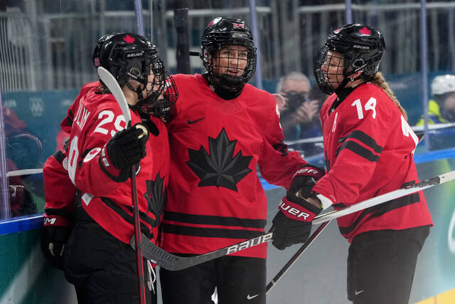 Poulin scores in return, Canada beats Germany 5-1 in women’s hockey quarterfinal