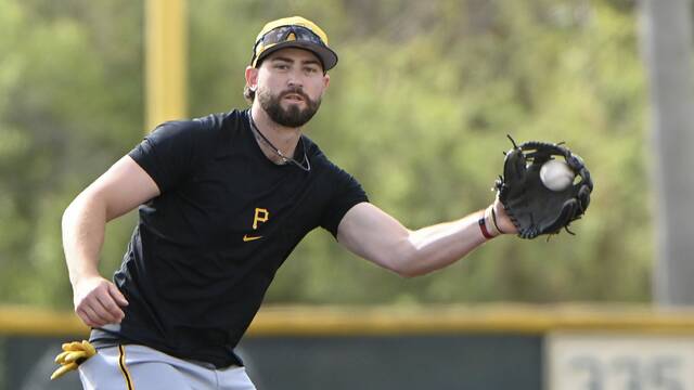 Gold Glove winner Jared Triolo comes out swinging for Pirates’ starting job at third base