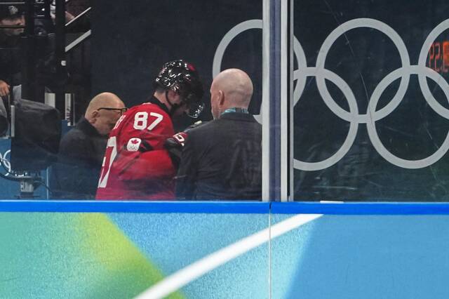 Penguins uncertain as to Sidney Crosby’s status after being injured at the Olympics