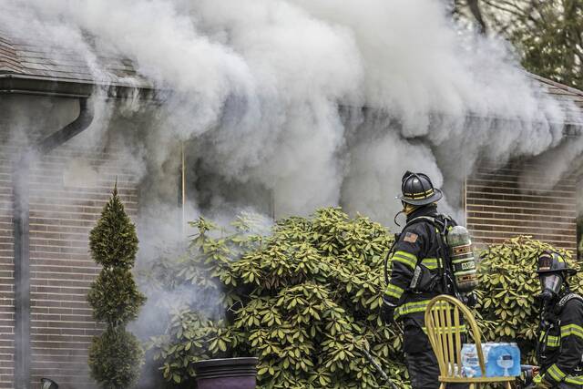 Smoky blaze leaves crews fighting Buffalo Township fire for hours