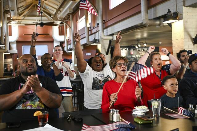 Greensburg watch party cheers on Jasmine Jones to Olympic bobsled record