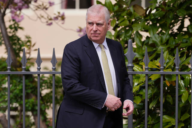 British police search mansion used by former Prince Andrew