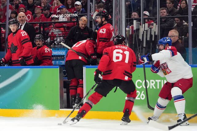 Injured Canada captain Sidney Crosby’s status uncertain for the Olympic gold medal game