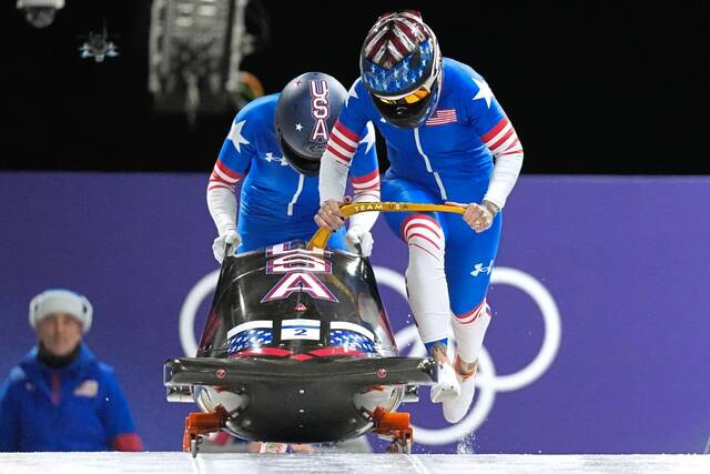 Hempfield’s Jasmine Jones in Olympics medal contention entering final run of 2-woman bobsled