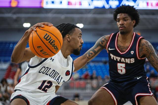 Robert Morris men extend winning streak to 6, take over 2nd place in Horizon League