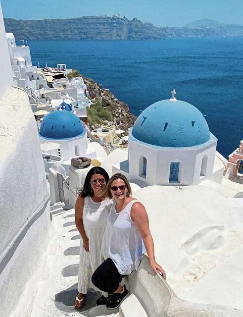 Love of family, art, travel bonds teachers, whose works are on display at Monroeville library