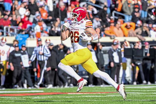 Iowa State transfer Carson Hansen ready to battle for Penn State’s RB1 job