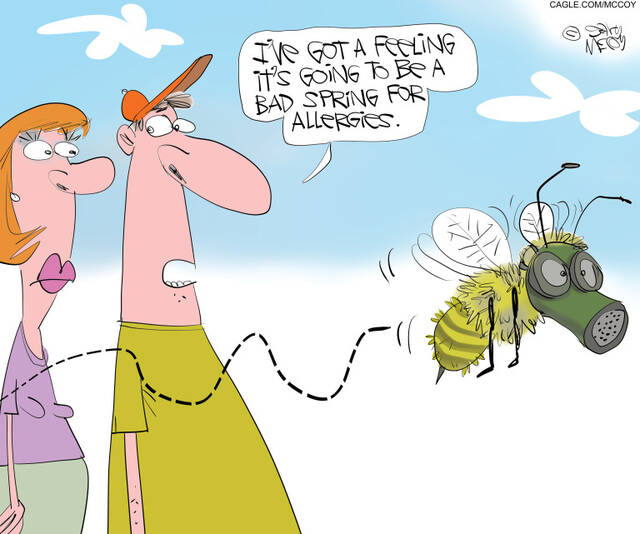 Editorial cartoons for the week of March 9