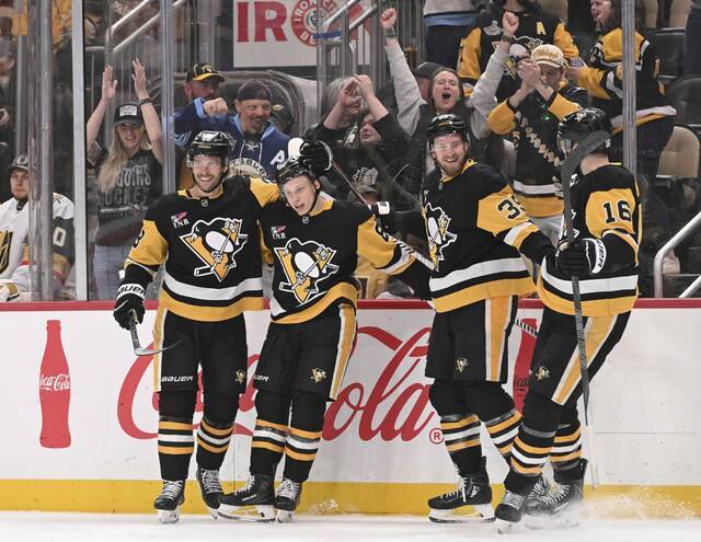 Penguins bounce back with rout of Golden Knights as Arturs Silovs records shutout