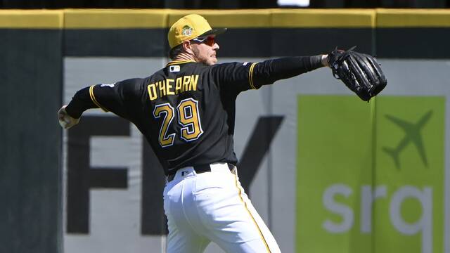 Spring shift: Ryan O’Hearn ‘getting ready to be a solid right fielder’ for Pirates