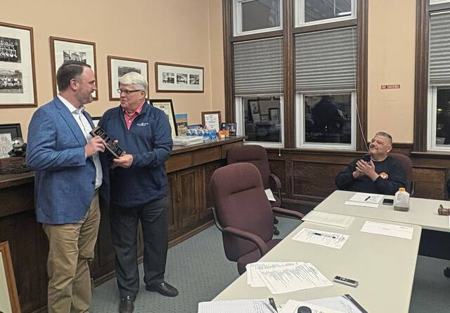 Former Export mayor presented with borough’s ‘Selfless Service’ award