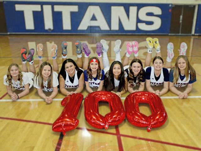 Shaler Area 6th grade girls basketball team lauded for surpassing 100 wins