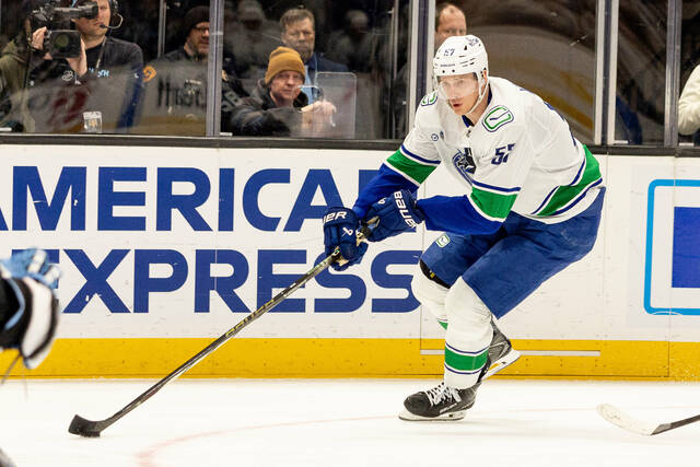 Mammoth acquire Weegar from Flames; Stars get Myers from Canucks