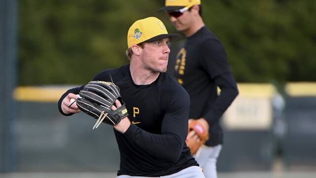 A bad hop broke Pirates third base prospect Jack Brannigan’s nose but not his resolve