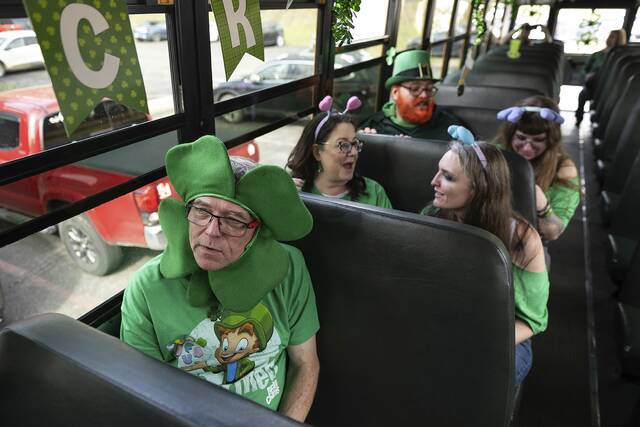 Warm weather helps boost turnout for New Kensington’s 5th annual St. Patty’s Day Pub Crawl