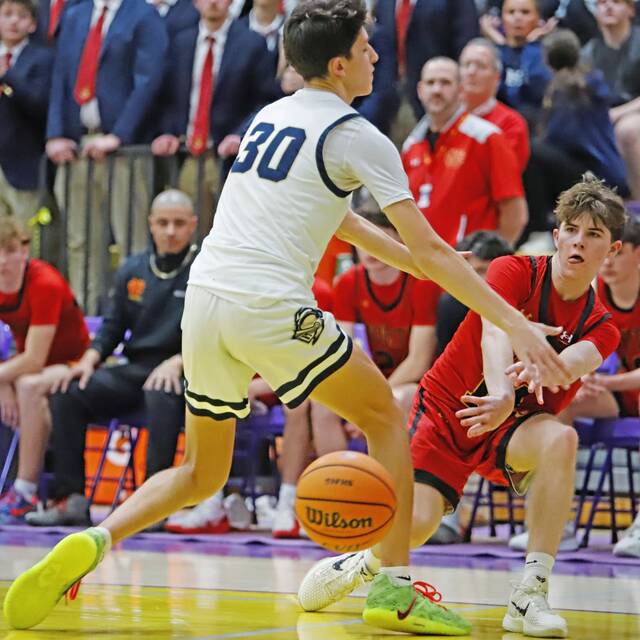 In 4th battle between fierce rivals this season, North Catholic guts out 3OT win over Knoch