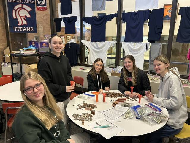 ‘Any small amount adds up’: Shaler Area’s National Honor Society raises $3,300 for Pennies for Patients
