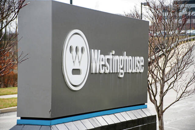 
			
				                                A sign outside Westinghouses headquarters in Cranberry. (AP)

			
		