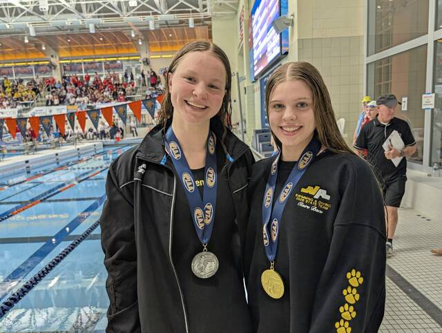Fox Chapel’s Delaney O’Toole wins gold, Ellie Lange silver at PIAA swim meet
