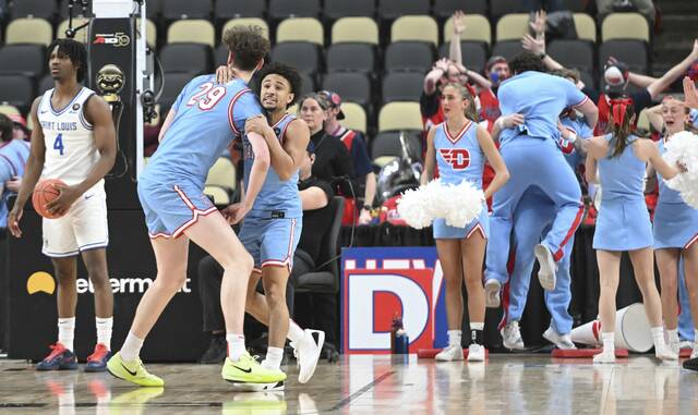 Last-second tip-in lifts Dayton over top-seeded Saint Louis, into Atlantic 10 title game