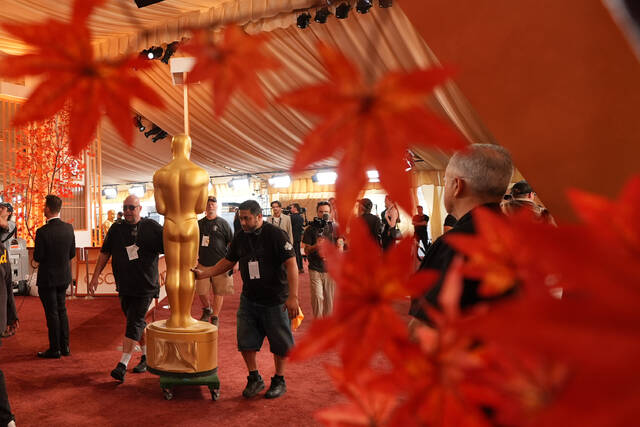 Oscars stars ready for their big fashion moment as red carpet opens