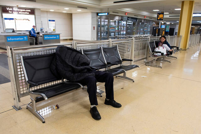 Storms cancel more flights as TSA remains under pressure from partial government shutdown